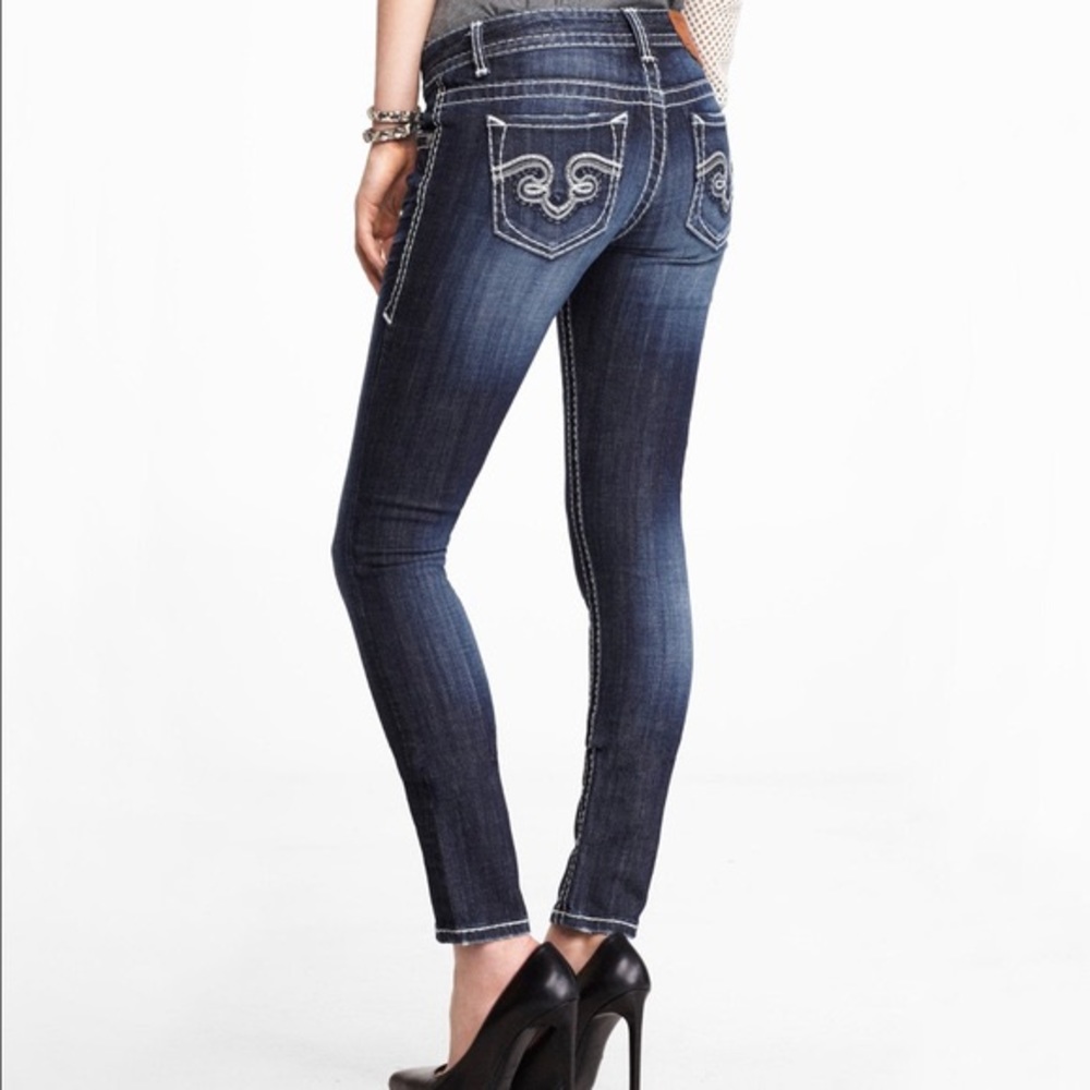 Rerock for Express skinny jeans sz 2 short
